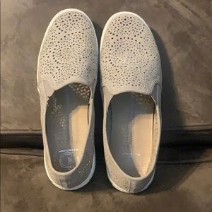 3/$10 Tan slip on sneaker